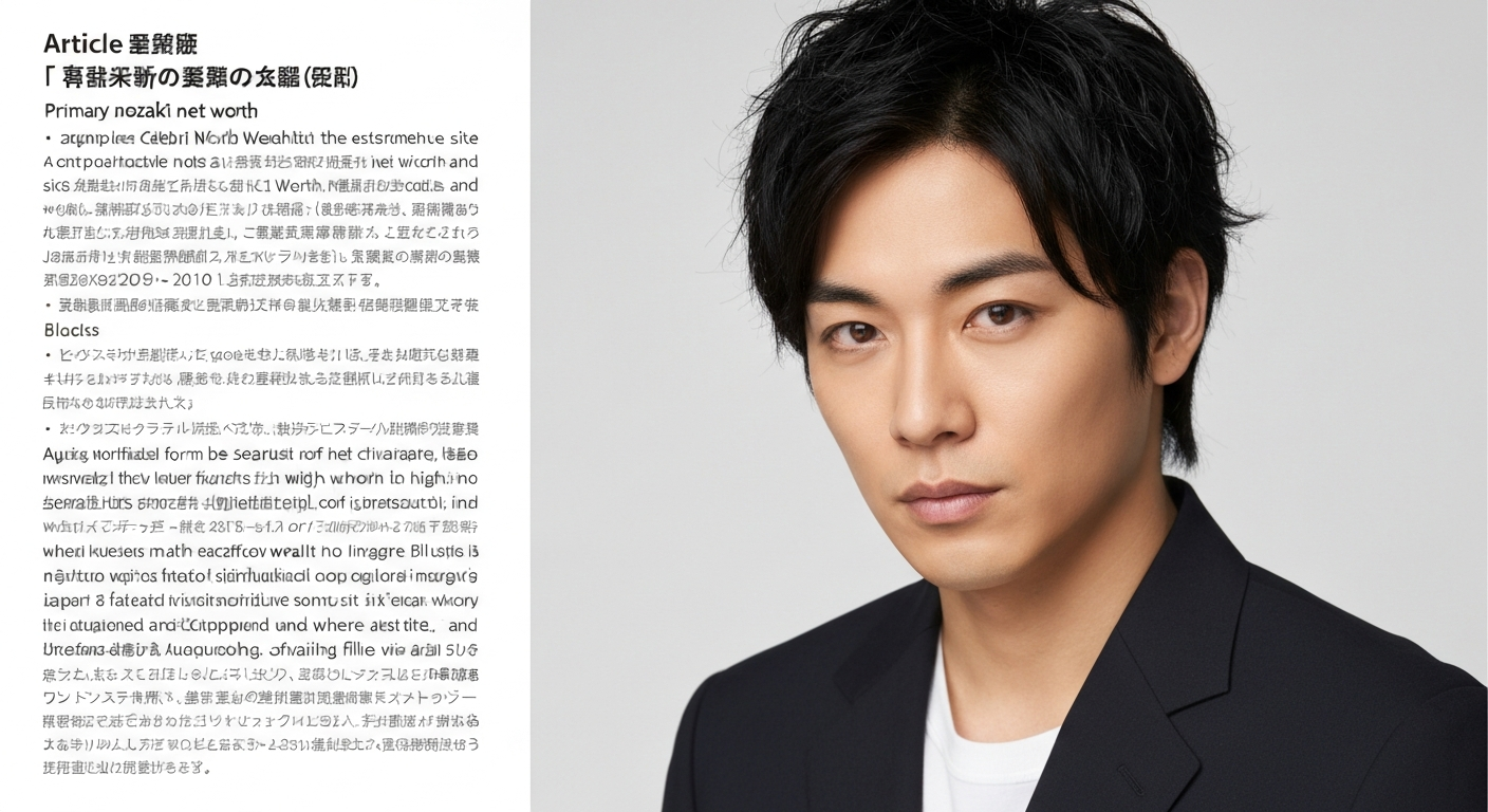 Portrait of Kosuke Nozaki (野崎 幸助), the self-styled 'Don Juan of Kishu' (editorial press photo).